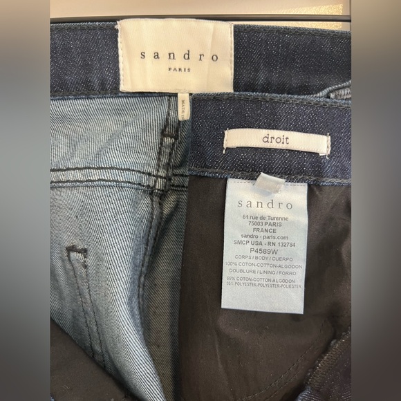 Men's Dark Blue Jeans - Picture 3 of 5